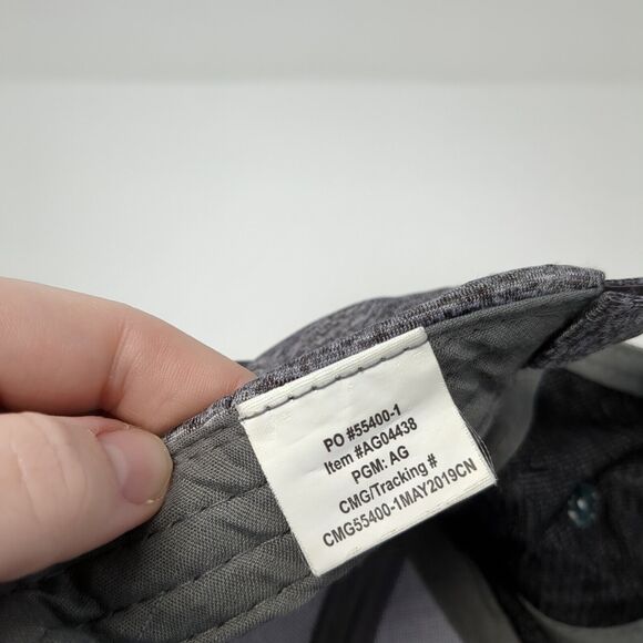 Fendt Patch Strapback Hat Heather Gray Adjustable 6 Panel Outdoor - Picture 10 of 11